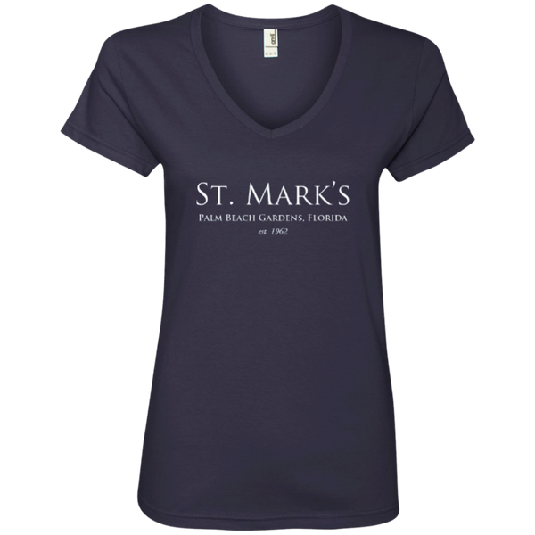 Ladies' V-Neck Tee - T-Shirts