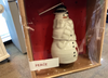 D Peace Snowman Bell