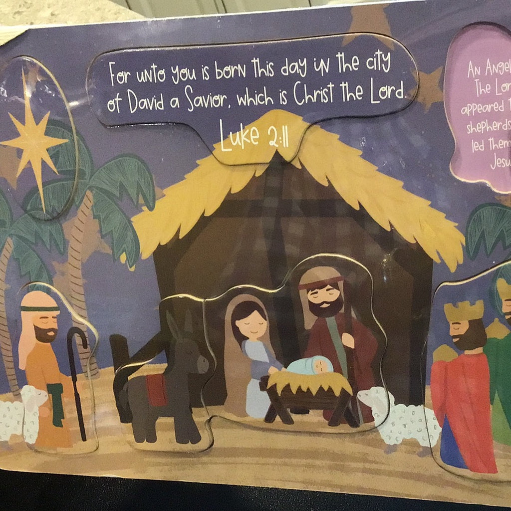 MP The Nativity Story Wood Puzzle