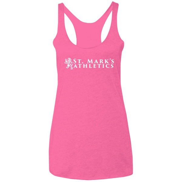 St. Mark's Athletics Ladies' Triblend Racerback Tank