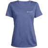 St. Mark's Athletics Ladies' Heather Scoop Neck Performance Tee