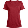 St. Mark's Athletics Ladies' Heather Scoop Neck Performance Tee